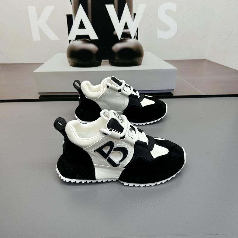 European station men's shoes summer versatile casual sports shoes men's high-end thick-soled heightening bag bottom dad trendy shoes