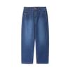 Giordano Men's Vintage Washed Loose Straight Jeans
