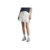 adidas Originals X Sporty & Rich Colaboración SS25 Moda Minimalista Rayas Versátil Casual Falda Faldas de mujer Blanco Brillante Azul Marino Profundo JL7194