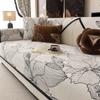 1PC Luxury Chenille Sofa Cover Anti-slip Chaise Longue Sofa Towel All Seasons Floral Universal Couch Slipcover for Living Room