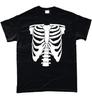 T-shirt Szkielet Halloween Kości Rentgen Straszny Cukierek albo psikus Przebranie GT399