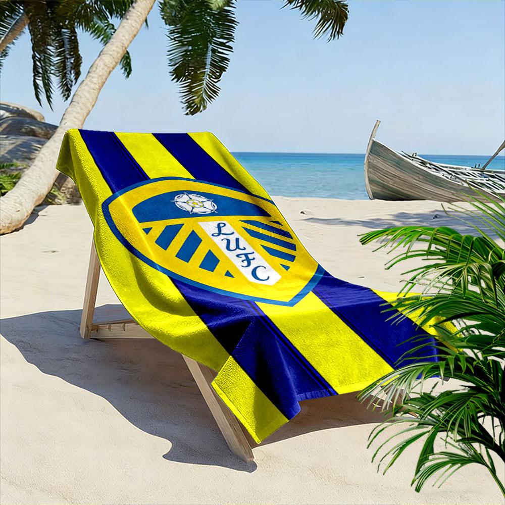 Bold crest emblem brilliance Print beach towel, quick drying, suitable for travel, outdoor sports, jogging, the beach and swimming, gift