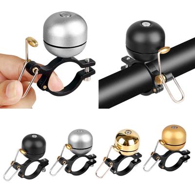 Bike Bell Bicycle Safety Alarm Bell Alloy Body Retro Brass Loud Crisp Sound Road Mountain Bike Accessory Bicycle Horn Adults Kids Boy Bell