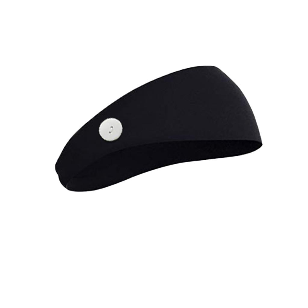 Button Headband Face Holder Wearing  Ears Sports Quick Dry Sweat