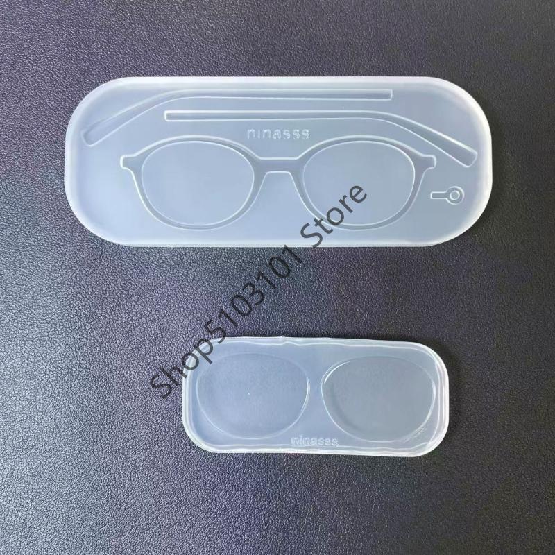 Glasses Silicone Mold Eyeglass Frame Mould for Epoxy Resin Diy Crafts Jewelry Making Home Decor