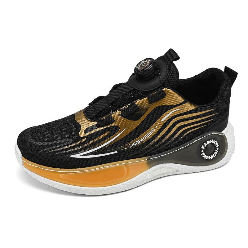 

Running shoes men s lightweight shock-absorbing soft-soled casual shoes rotating buckle sports shoes four seasons new breathable running shoes men s s 44