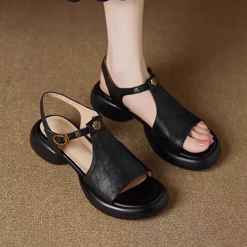 Fashion Flower Women Flats Sandals Sport Casual Shoes New Summer Woman Slippers 2025 Fashion Walking Slides Buckle Sandalias De Mujer