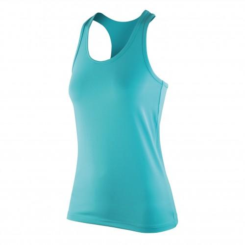 Spiro Damen/Damen Softex Stretch Fitness Ärmelloses Trägershirt