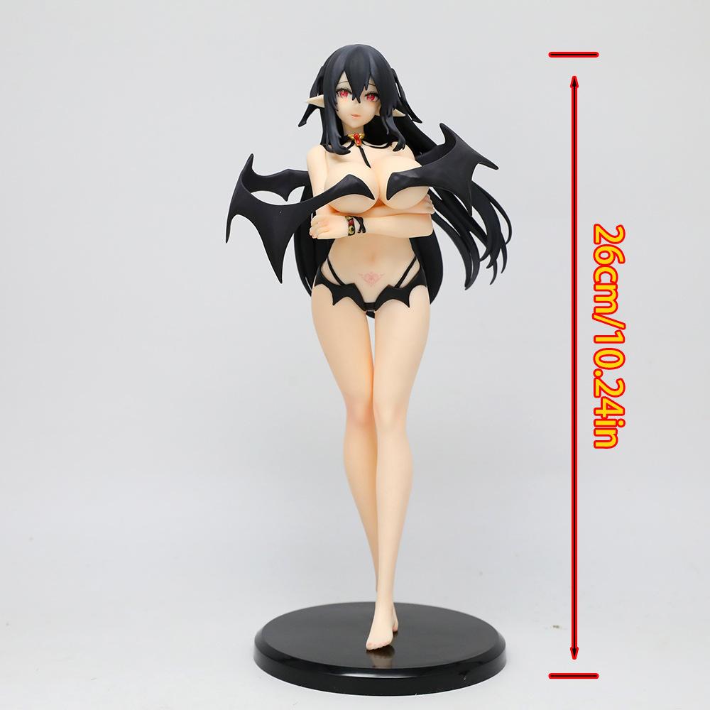26cm Succubus Sexy Girl Pvc Action Figure Adult Collection Model Toy Hentai Doll Gifts