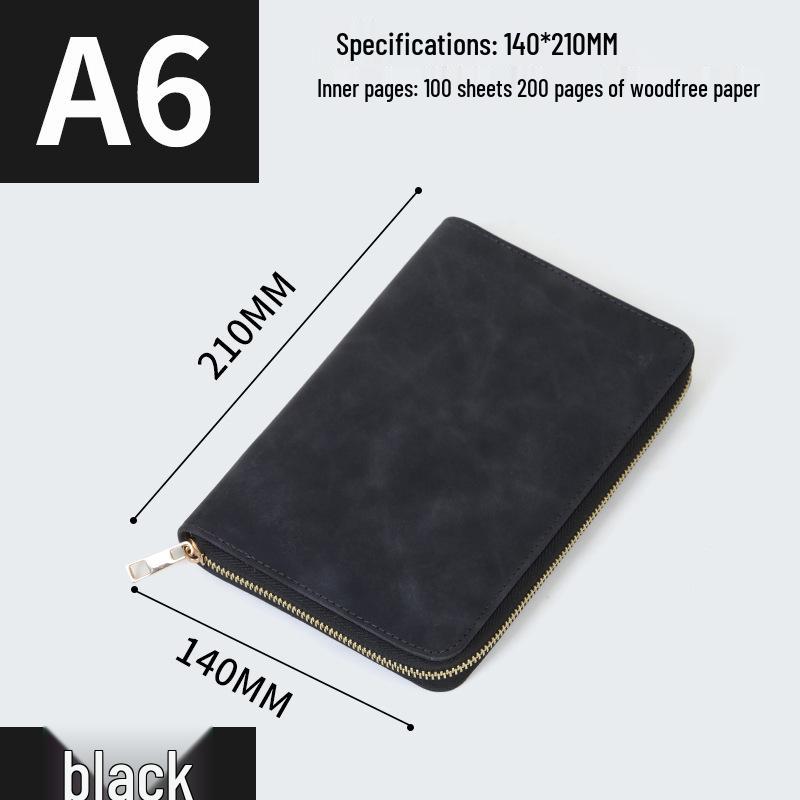 

Багатофункціональний блокнот формату A5/B5 на блискавці та бізнес-органайзер