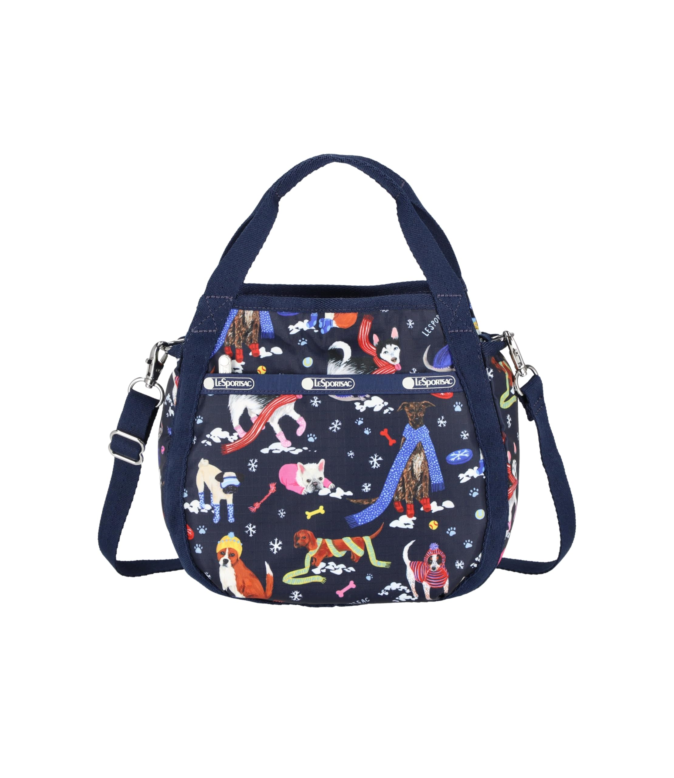 

Official Shoulder Bag SMALL Snowy Paps [LeSportsac] JENNI/8056 Women s