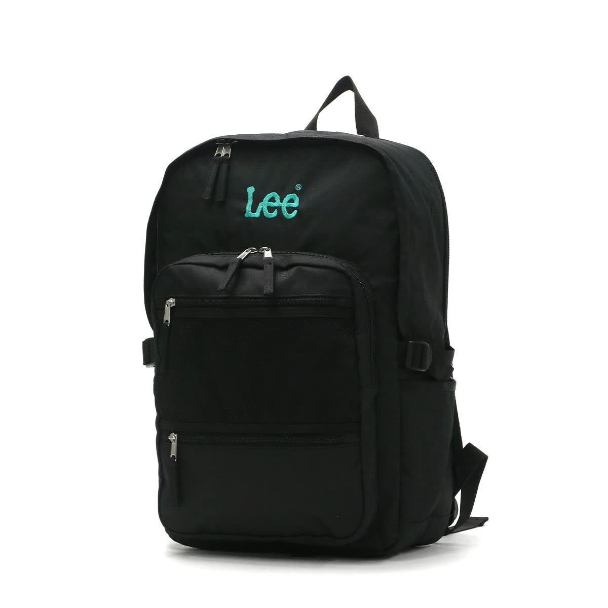 

Rucksack logo large with PC storage Turquoise L [Lee] trillion embroidery, lightweight, multi-functional, capacity, room, 21-30L, 320-4831,