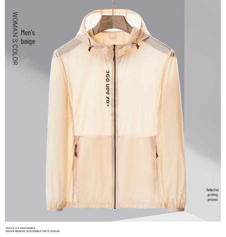 Women's Summer UV Protection Jacket - Thin, Breathable, Quick-Drying, Plus Size, Stylish Sun Shielding Apparel