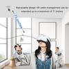 VR Cable Management Ceiling Pulley Retractable Accessories For HTC-Vive Pro/Oculus-Rift/Oculus-Quest Link/Oculus-Quest 2