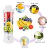 Portable Blender, USB Electric Blender Mini Portable Juicer with Stainless Steel Blades for Blending Mixed Fruits and Vegetables, 600ml
