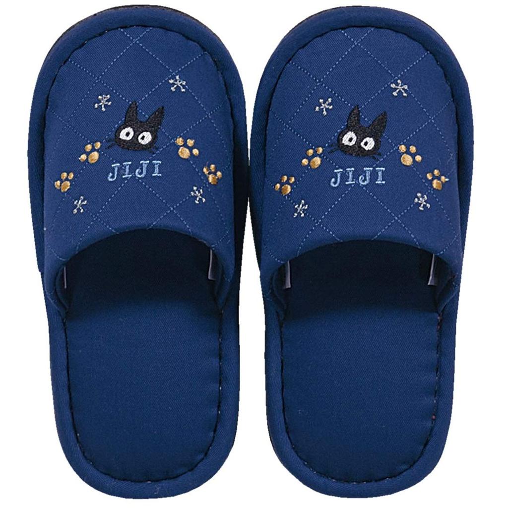Senko Kiki's Delivery Service Tokimeki Children's Slippers, Approximately 18cm, Blue, Antibacterial and Antiviral, 63332