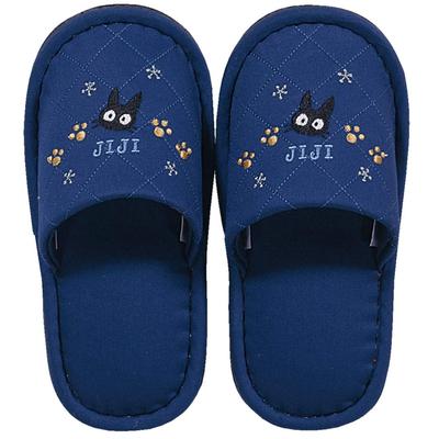 Senko Kiki's Delivery Service Tokimeki Children's Slippers, Approximately 18cm, Blue, Antibacterial and Antiviral, 63332