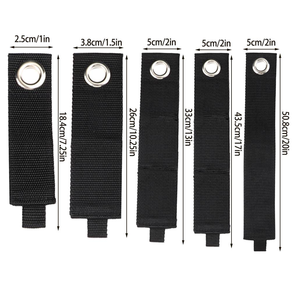 10PCS Extension Cord Holder Organizer Removable Heavy Duty Wear-resistant Lightweight Cable Straps Storage Belt Cords