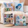 Comic Anime M-Mermaid Melody Pichi Pichi Pitch Pillow Case Natural Linen Double-Sided Printing Sofa Home Decor Cushion Cover