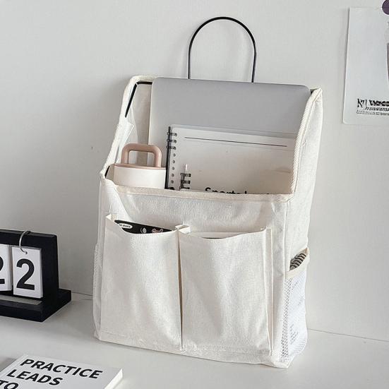 Hängeaufbewahrungstasche Große Kapazität Mehrere Fächer Kleiderschrank Schreibtisch Stofftasche Zeitschriftenbuch Organizer