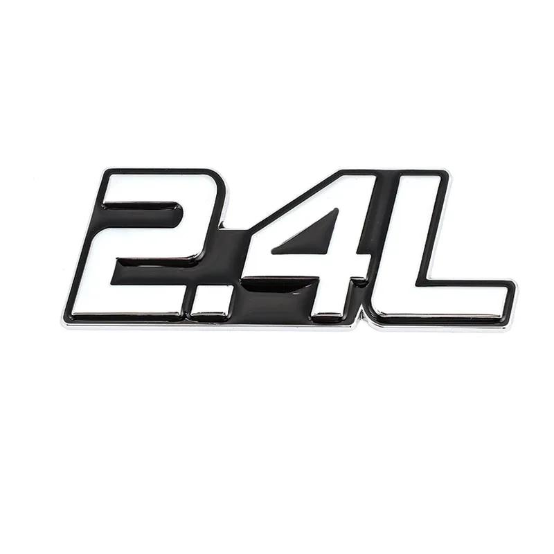1Pc 2.0L 2.2L 2.4L 2.5L 2.8L Emblem Badge Decal for SUV Car Stickers