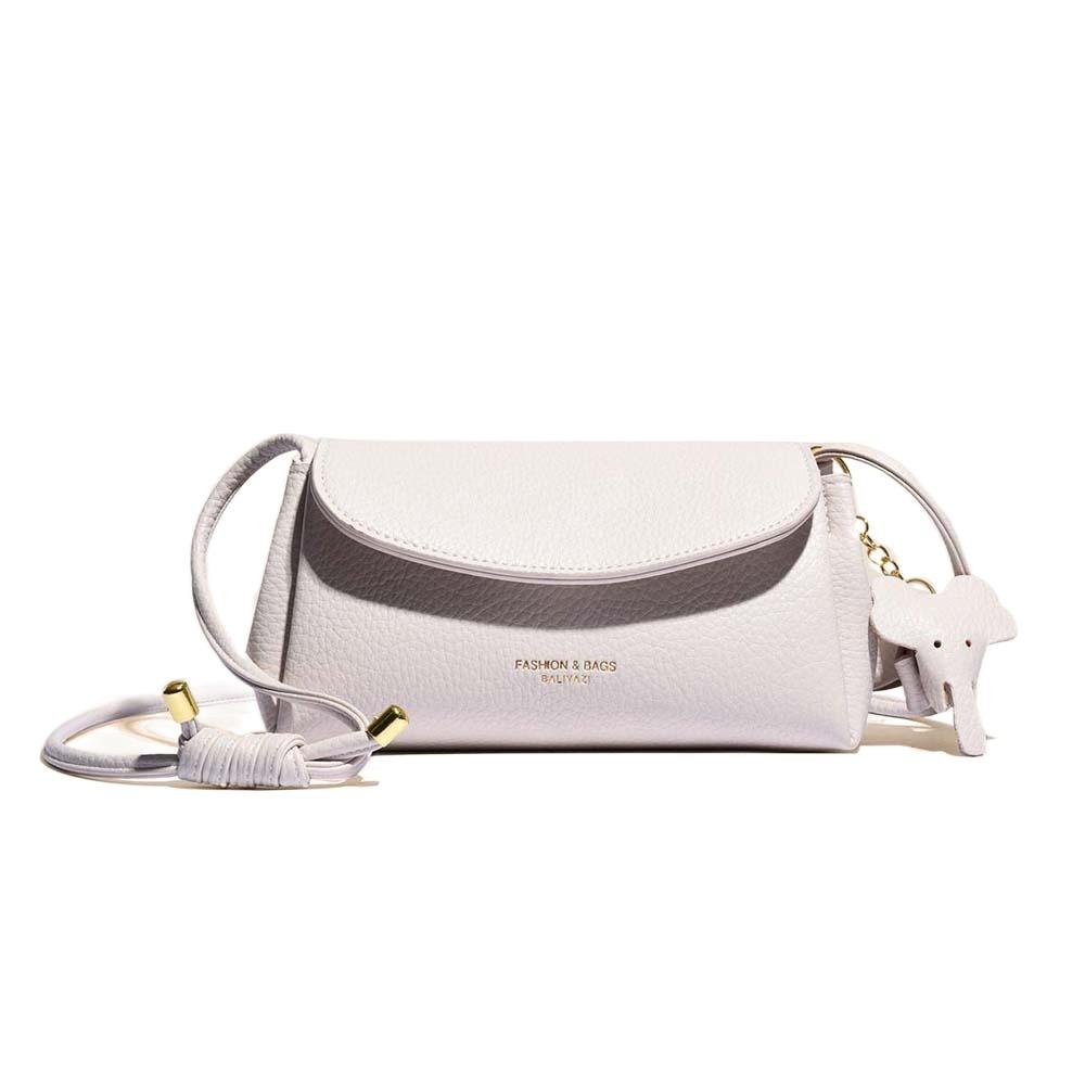 

Elegant Soft PU Pillow Bag Solid Color Mini Flip Crossbody Bag Women Shoulder Pouch Gifts