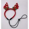 Christmas Decorations Pet Headgear Party Dress Up Antlers Headband Pet Supplies Christmas Hat Headband Dog Christmas
