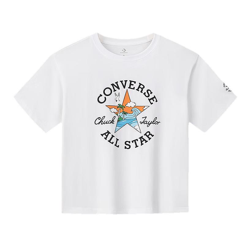 Converse Kids' Star Pattern Short Sleeve T-Shirt