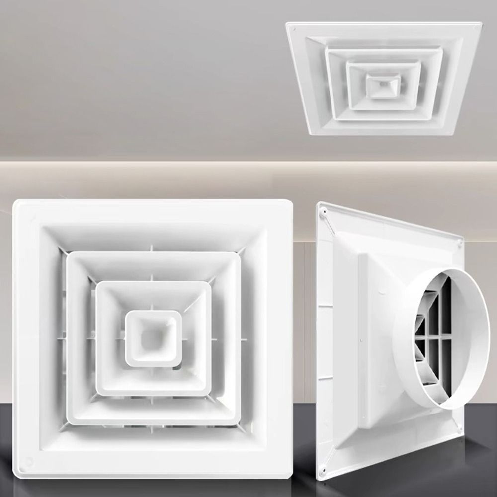 Adjustable Ceiling Diffuser Square Air Conditioning Outlet Vent  for Outlet Vent Accessories