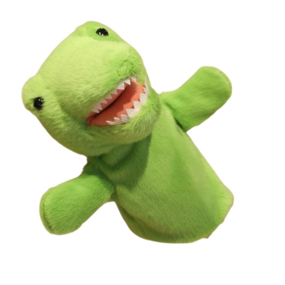 Frog Stuffed Plush Shark Toys Duck Hand Finger Story Puppet Animal Hand Puppet  Story Time