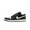 Jordan Air Jordan 1 Low'Orca' Slip Resistant Abrasion Resistant Low Top Vintage Basketball Shoes Unisex Black 553558-043(Team861-)
