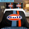 3PCS Gulf Car Bedding Set,Including 1pc Duvet Cover And 2pcs Pillowcases Perfect for Bedroom, Dormitory, Large size Fan Christmas gift