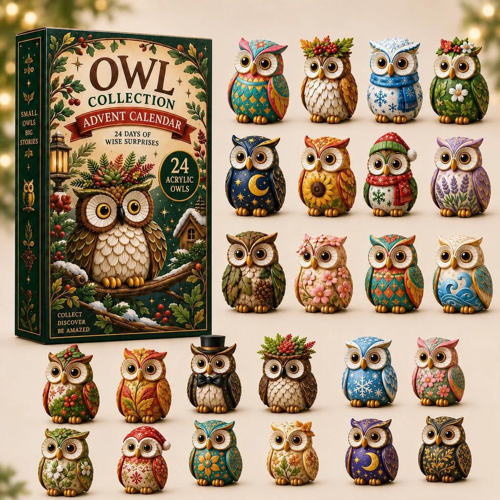 Weihnachts-Adventskalender 2026 – Feiertags-Blindbox-Kalender im Tier-Thema