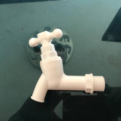 Wysokiej Jakości 1/2" PP Kran Wodny Gwint Zewnętrzny Plastikowy Kranik Wodny Rurka 16mm Uniwersalny Kranik Dysza Wodna Nawadnianie Ogrodu