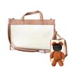 Dog Carry Bag PU Leather Dog Carriers Multifunctional Outdoor Cat Bags Puppy Breathable Carrying Pouch For Bunny