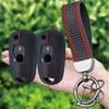 Silicone Key Case Remote Skin Car Key Cover for Opel Vauxhall Astra K Corsa E 2015-2019 2 Button Key Holder Keychain Accessories