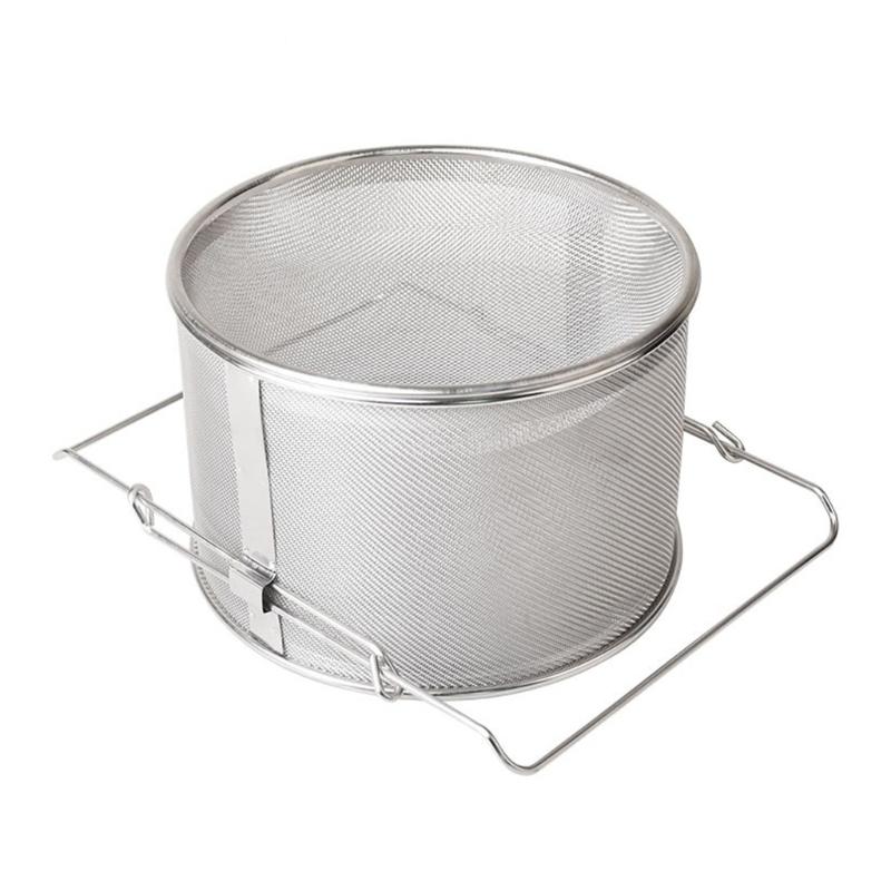 Stainless Steel Bees Keeping Strainer With Double Mesh Pure Honeys Extraction Washable And Long lastingly Construction