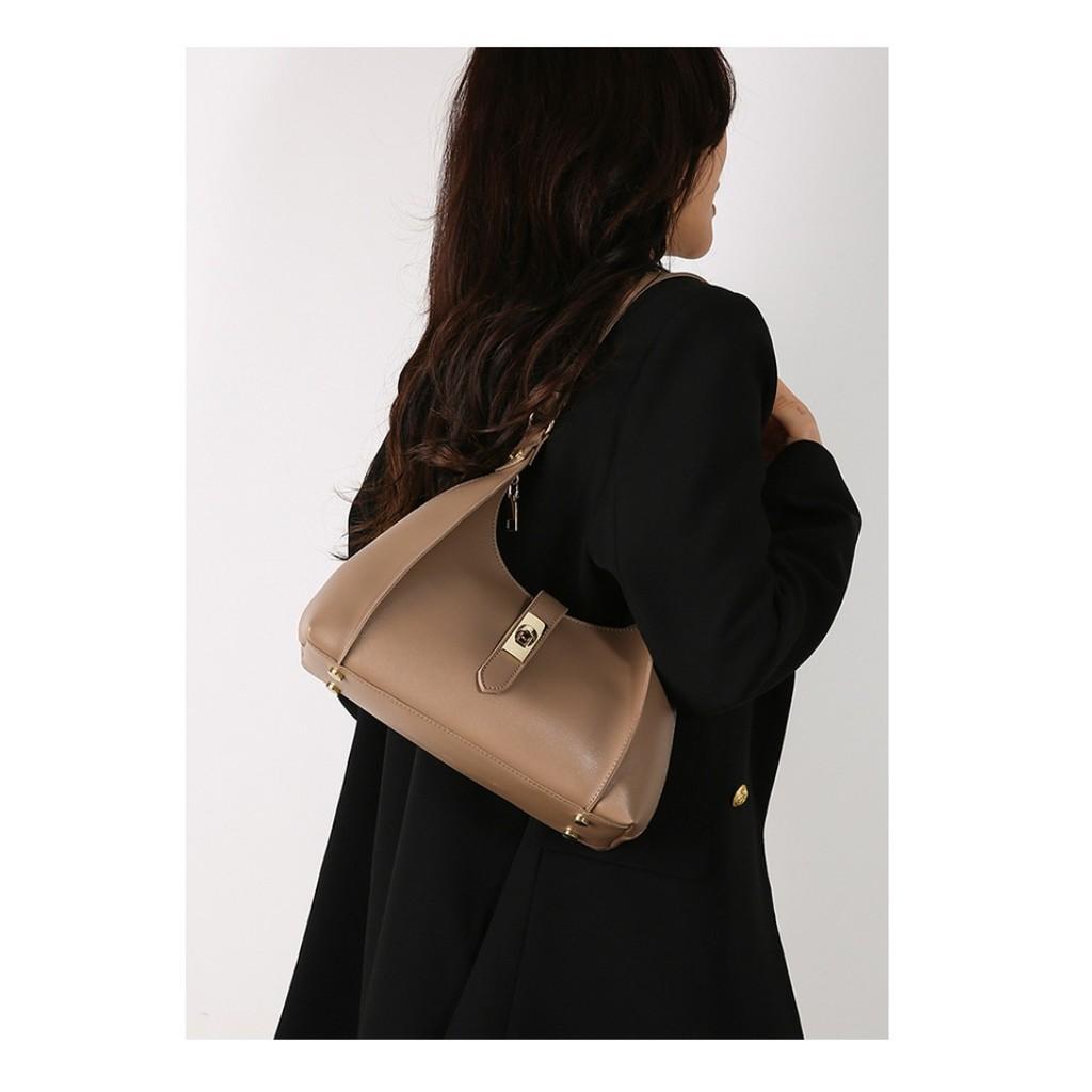 Ielgy High-End Feeling Large-Capacity Bucket Bag All-Match One-Shoulder Underarm