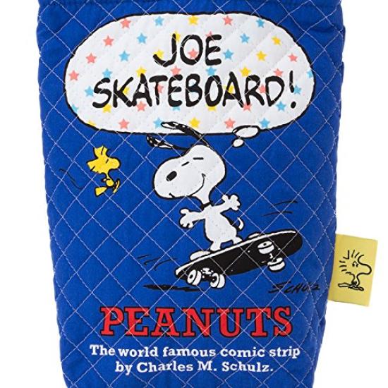 Sanrio Snoopy Quilted Shoe Bag (Skate)