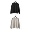 Loose Thin Seven Stripes Mens Waffle Crew Neck Casual Sports Breathable Sweatshirt
