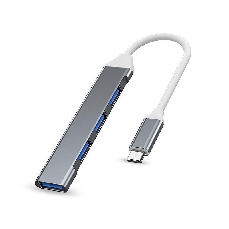 Hub 8-în-1 cu cap dublu Type-C 3.0 și convertor multiport pentru laptop