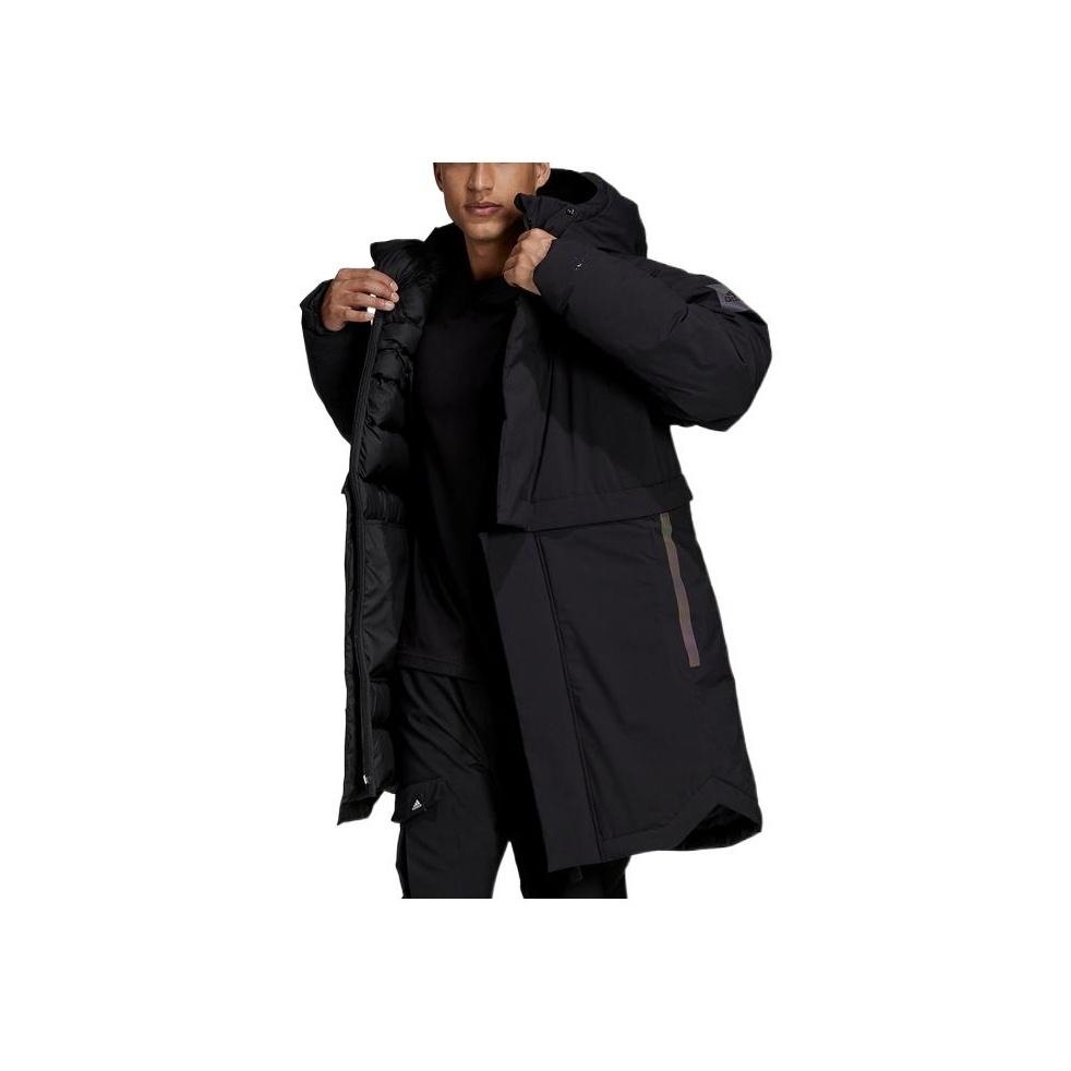 New Adidas Down Jackets Men Black GT6569