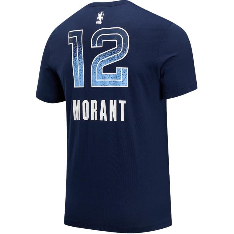 Nike X NBA Morant, Collection Memphis Grizzlies SS25 T Shirt Men's University Dark Blue/Ja Morant HQ1327-419