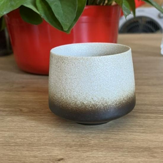 Retro Coarse Pottery Ceramic Coffee and Tea Cup for Home Use