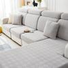 New Jacquard Sofa Covers Soft Elastic Sofa Seat Cover For Living Room Chaise Lounge L-Shaped Sofa Slipcover Solid Color Home