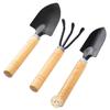 Mini Garden Tools Plant Gardening Shovel Spade Rake 3PC Set Mini Garden Hand Tool Kit Flower Planting Tools