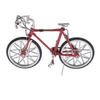 3X 1:Model Roweru ze Stopu Diecast w Skali 16 Rękodzieło Zabawki Rowerowe Czerwony