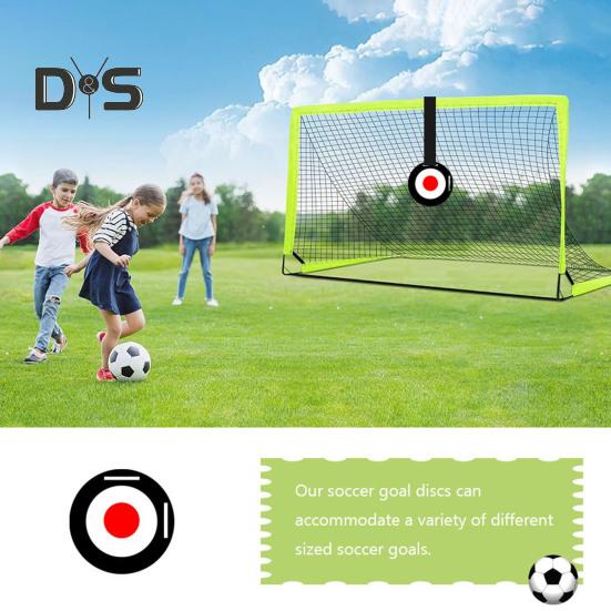 2/4 Pcs Agility Targets Flat Cones Soccer Target Shoot Goal Target Discs for Lacrosse Soccer Baseball Hockey Sports Training
