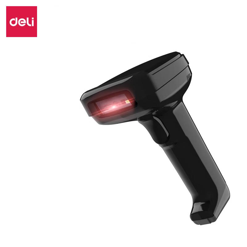 Deli Wired 1D 2D Barcode & QR Code Scanner