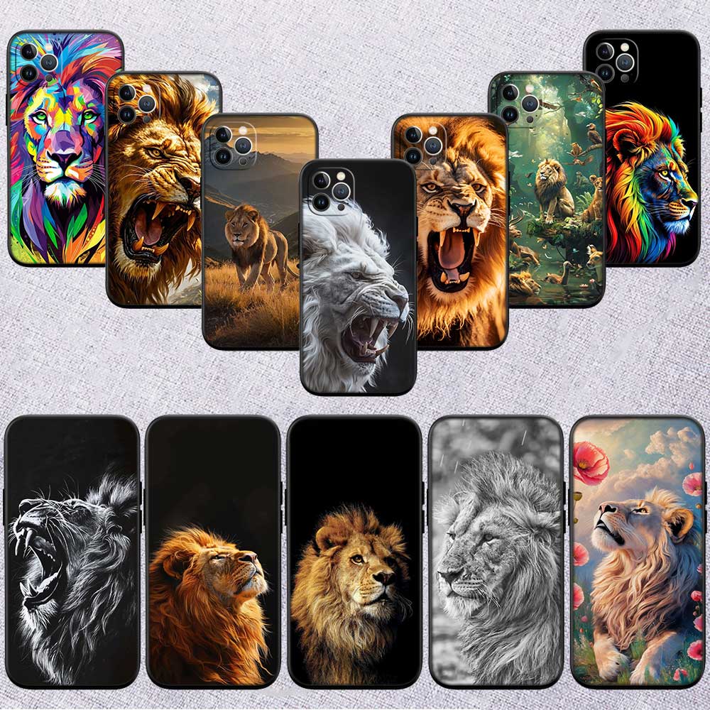 UP3 Animal lion New High-End Shell Phone Case for OPPO A3 Pro A72 A74 A76 A77 A77S A78 A79 A94 A95 A18 A40M A58